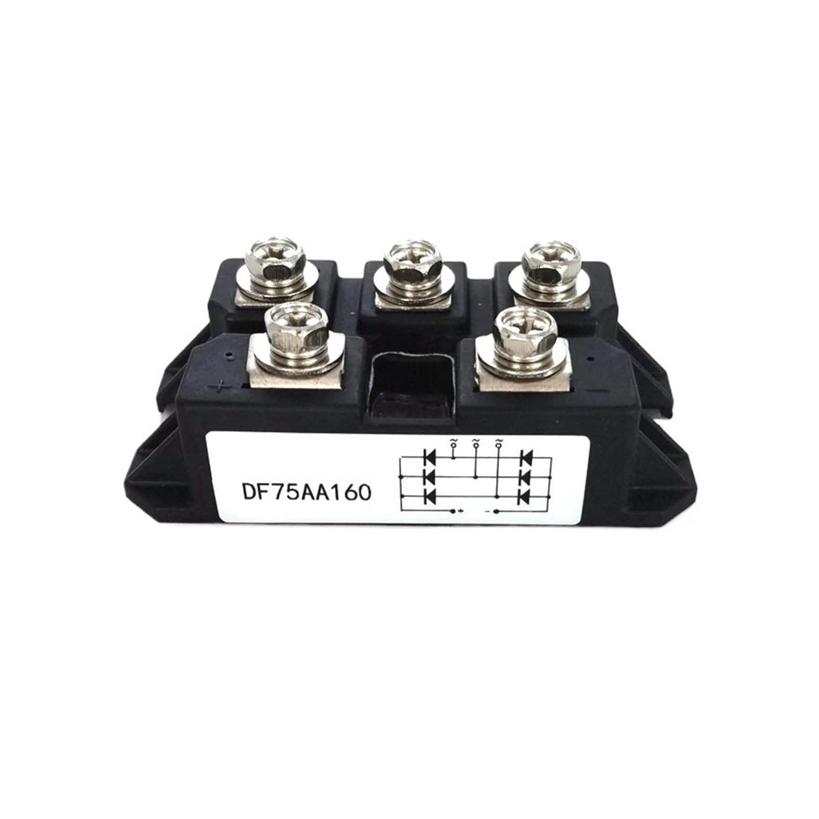 YMUGUEGH DF100AA160 three-phase rectifier bridge module DF50AA160 DF75AA160 rectifier diodo rectificador(DF50AA160)