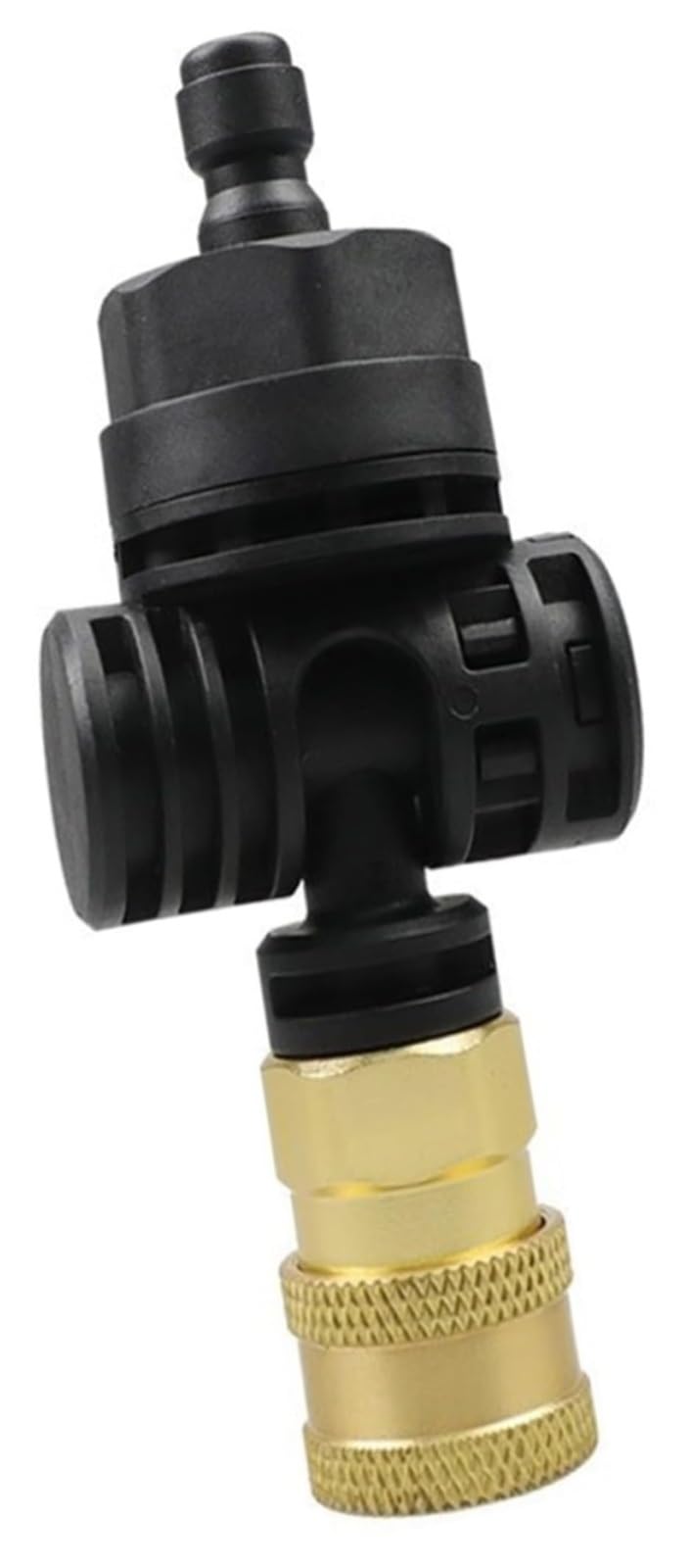 For accessorio ugello girevole WA4039 WA1845 Attacco for spruzzo d'acqua regolabile a 180 gradi Adattatore a collegamento rapido for idropulitrici Nero