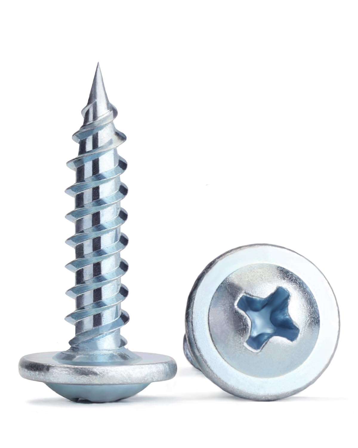 Black Wood Screws - 300 Pack #8 x 3/4" -14 Black Wood Screws - 300 Pack #8 x 3/4" -14