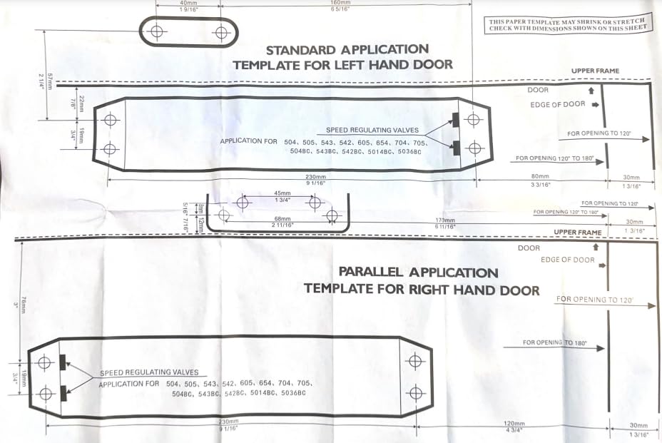 Generic JMSTEEL Door Closer with Hydraulic System, 2 Speed Adjustment, Spring Adjustable for Doors 33-187 lbs, Silver