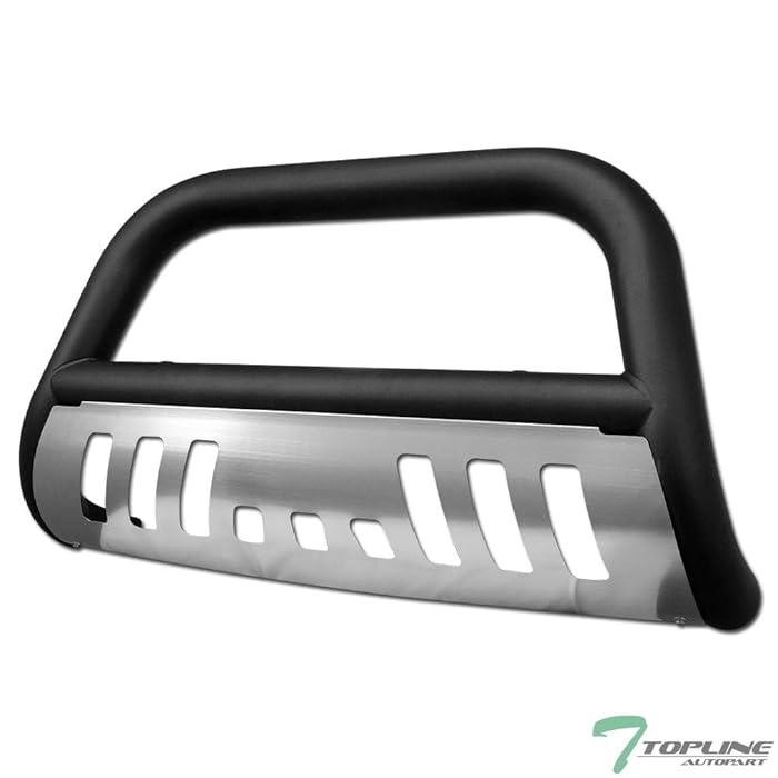 Buy TLAPS Matte Black Bull Bar Brush Push Front Bumper Grill Grille