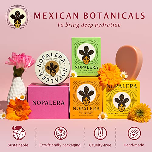 Nopalera Cactus Flower Exfoliant, Mandarina - Tangerine, Handmade Exfoliating Body And Face Scrub, A 3-In-1 - Cleanser, Exfoliant, And Moisturizer, Vegan, Cruelty-Free, Natural Scent, Dye Free, 6 Oz. (Pack Of 1) #TOP7