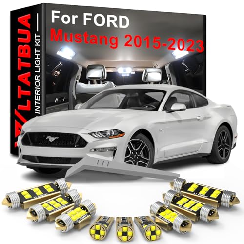 LED Interior Light Kit Package Replacement for FORD Mustang 2015 ...