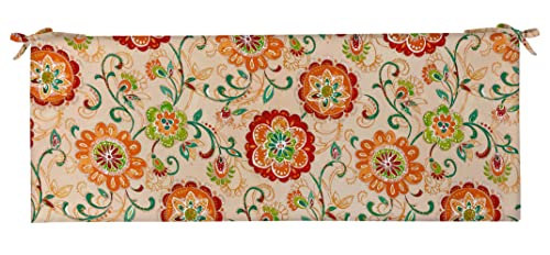 RSH Décor Indoor Outdoor Foam Bench Cushion with Ties (36” x 14” x 3