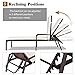 Tangkula Set of 2 Patio Furniture Outdoor Rattan Wicker Lounge Chair Set Adjustable Poolside Chaise with Armrest and Removable Cushions