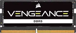 CORSAIR Memória de computador Vengeance SODIMM DDR5 RAM 48GB (1x48GB) 4800MHz CL40 Intel XMP iCUE compatível - Preto (CMSX48GX5M1A4800C40)