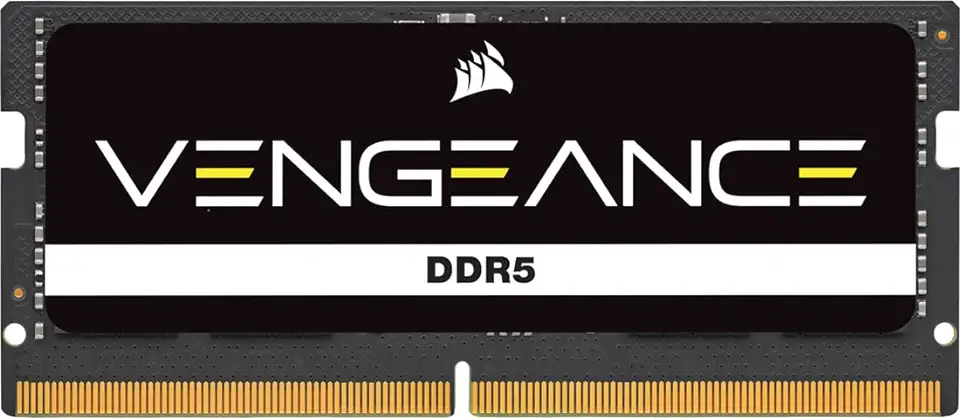 CORSAIR Memória de computador Vengeance SODIMM DDR5 RAM 48GB (1x48GB) 4800MHz CL40 Intel XMP iCUE compatível - Preto (CMSX48GX5M1A4800C40)