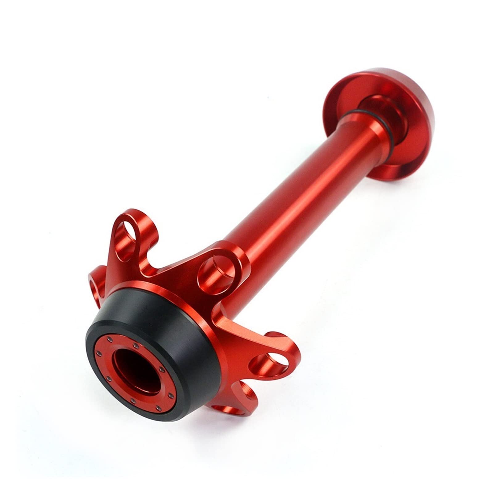 BBMOT Motorradschutz Motorrad Hinterachse Gabel Crash Frame Slider Radschutz Für Ducati XDiavel X-Diavel 1200 2015-2021 Diavel 1200 2010-2021(SCHWARZ)