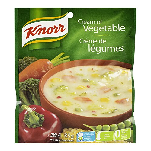 Knorr Mélange à soupe crème de légumes 83 g, 12 unités