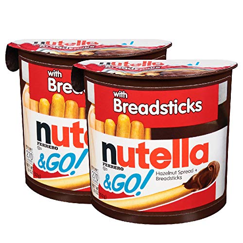 Image of Nutella & Go with Breadsticks, 2 Pack, 2 x 52 g