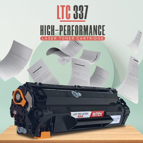 Image of Intex LTC 337 GB Toner Cartridge | Compatible for HP LaserJet M225dn, M225dw, M226dn, M226dw | Premium Black Cartridge