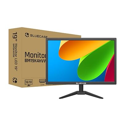 Monitor Led 19' 1440x900 75HZ Preto Bluecase - BM19K4HVW