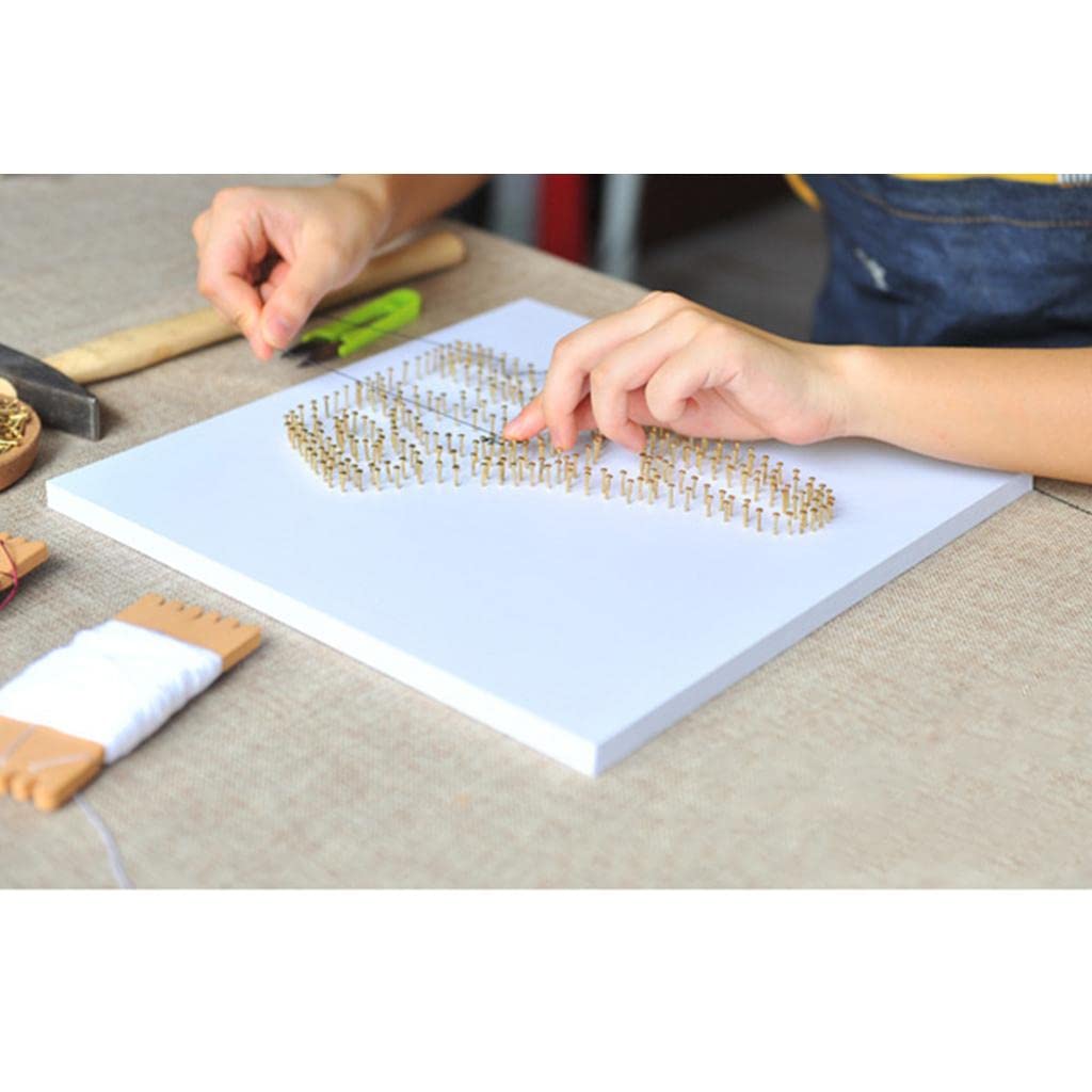 Générique Kit de Création Artistique avec Fil | Art du Fil | Kit DIY Comprenant Tout Le Matériel |