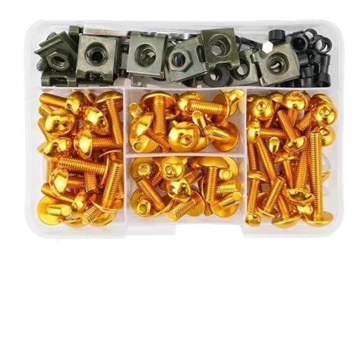 �I�[�g�o�C�t�F�A�����O�L�b�g 190 �{�f�B�l�W �ɓK������TDM 850 900/A TMAX 500/530 SX/DX SRV250 SRX 400 600 TDR250 �e��t�@�X�i�[(Gold)