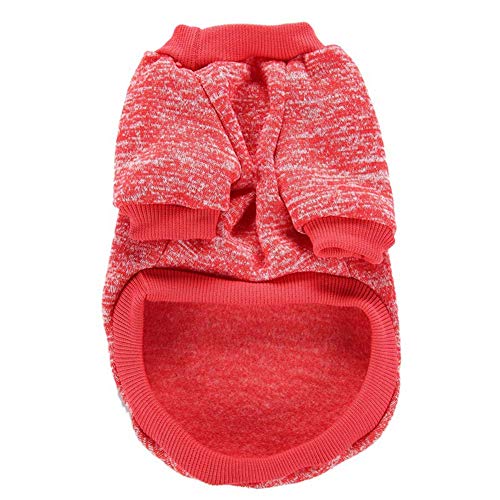 Image of Dog Sweaters for Small Dogs, Soft Fleece Puppy Clothes, Warm Winter Coat