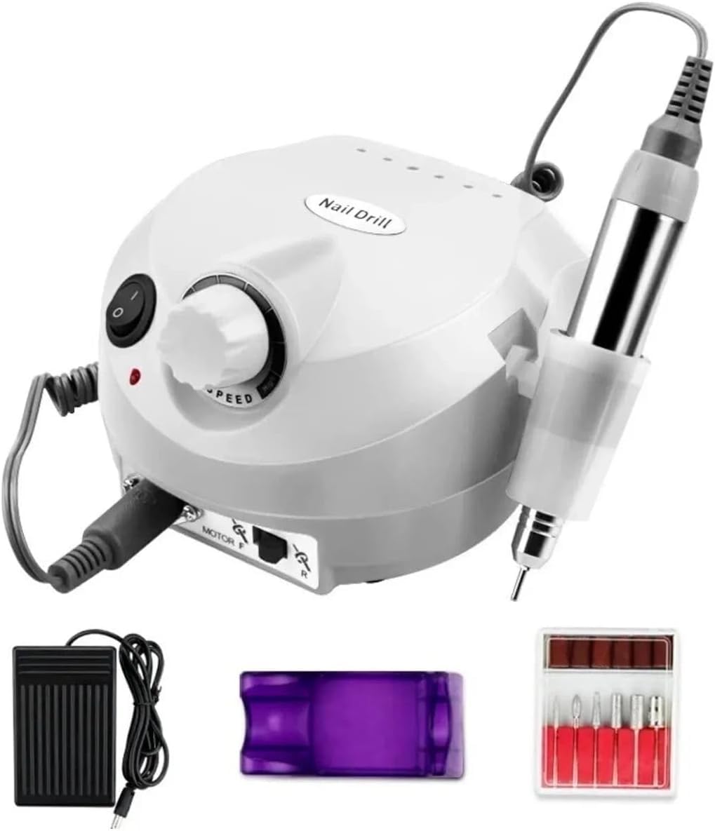 Elektrikli Profesyonel Freze Tırnak Törpü Manikür Pedikür Makinesi 25.000 RPM Nail Drill Freze