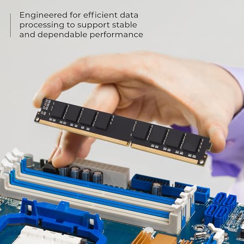 Image of Zebronics 4GB DDR3 RAM for PC, 1600MHz, Low Power Consumption, High Stability Performance (D30416A)