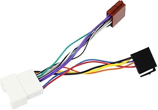 Fiegromech ISO Car Radio Wiring Harness Adapter for Mitsubishi ASX Lancer Outlander Triton Car Stereo Wire Cable Replacement Connector