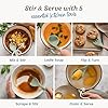 Starpack Stir and Serve Silicone Cooking Utensils Set (5-Piece, 11") - LFGB Non Toxic, 600°F Heat Resistant, BPA-Free - One-Piece Seamless, Dishwasher Safe - for Nonstick Cookware, Sage Green #1