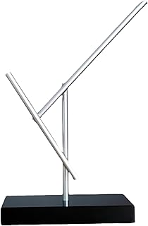 CulinaryEdge Kinetic Energy Sculpture Pendulum Perpetual Motion Ornament Desktop Anti-Gravity Pendant Silent Metal Desk Toy (Upgraded Version)