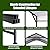 VOYSIGN Metal Carport Heavy Duty 10x15ft Outdoor Galvanized Steel Car Port, Vehicle Canopy Garage Shade, Multi-Use Shelter for Car, Boat, Tractors & Outdoor Storage