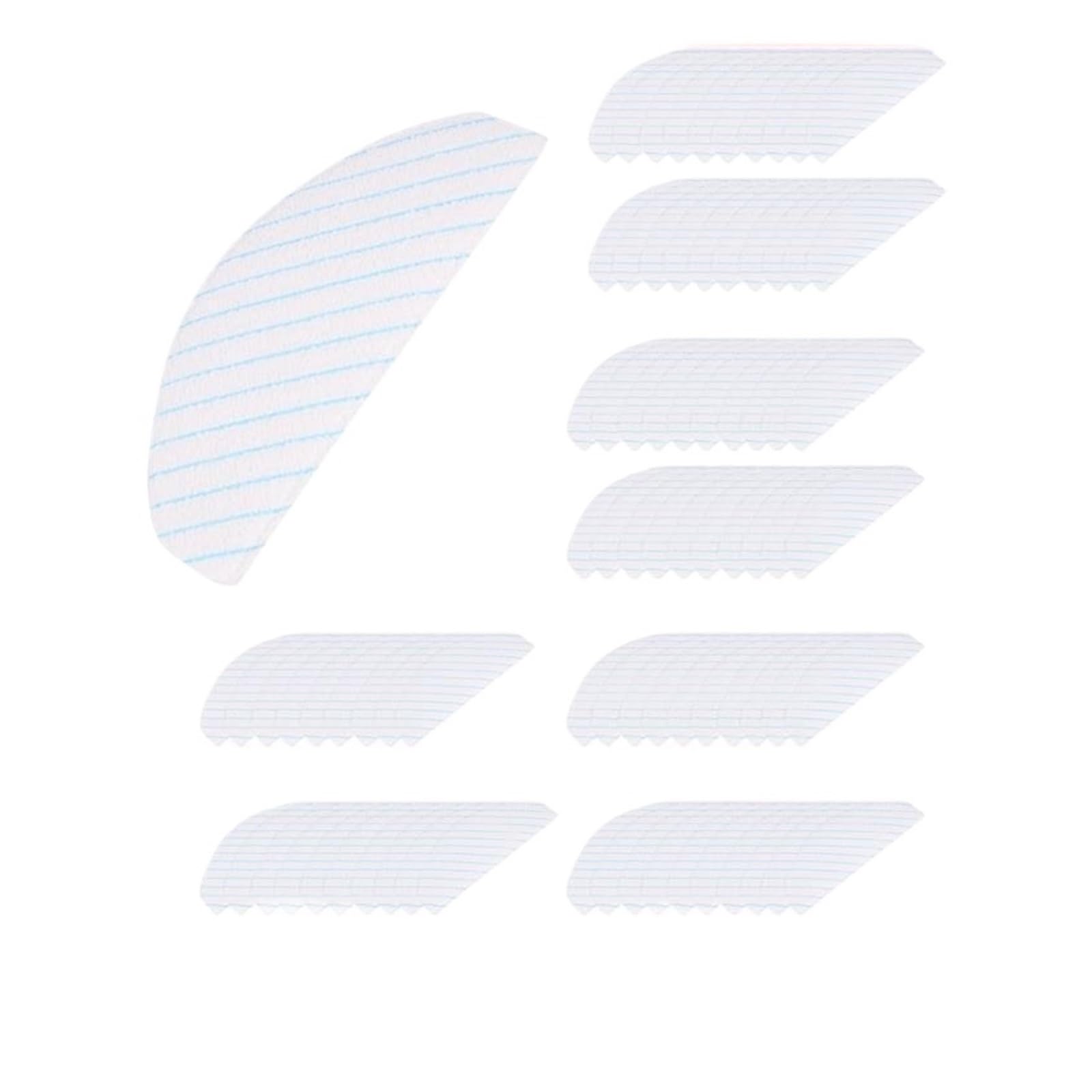 TECGNVASFCB 100 Pack Disposable Mop Pads，Compatible For Ecovacs Deebot Ozmo T8 AIVI，Robot Vacuum Cleaner Spare Parts