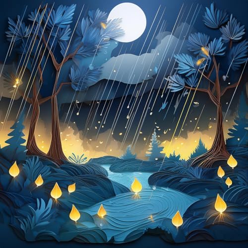 Rain and Thunder: A 6-Hour Immersion / Relaxing Sounds to Sleep, Study, Meditate