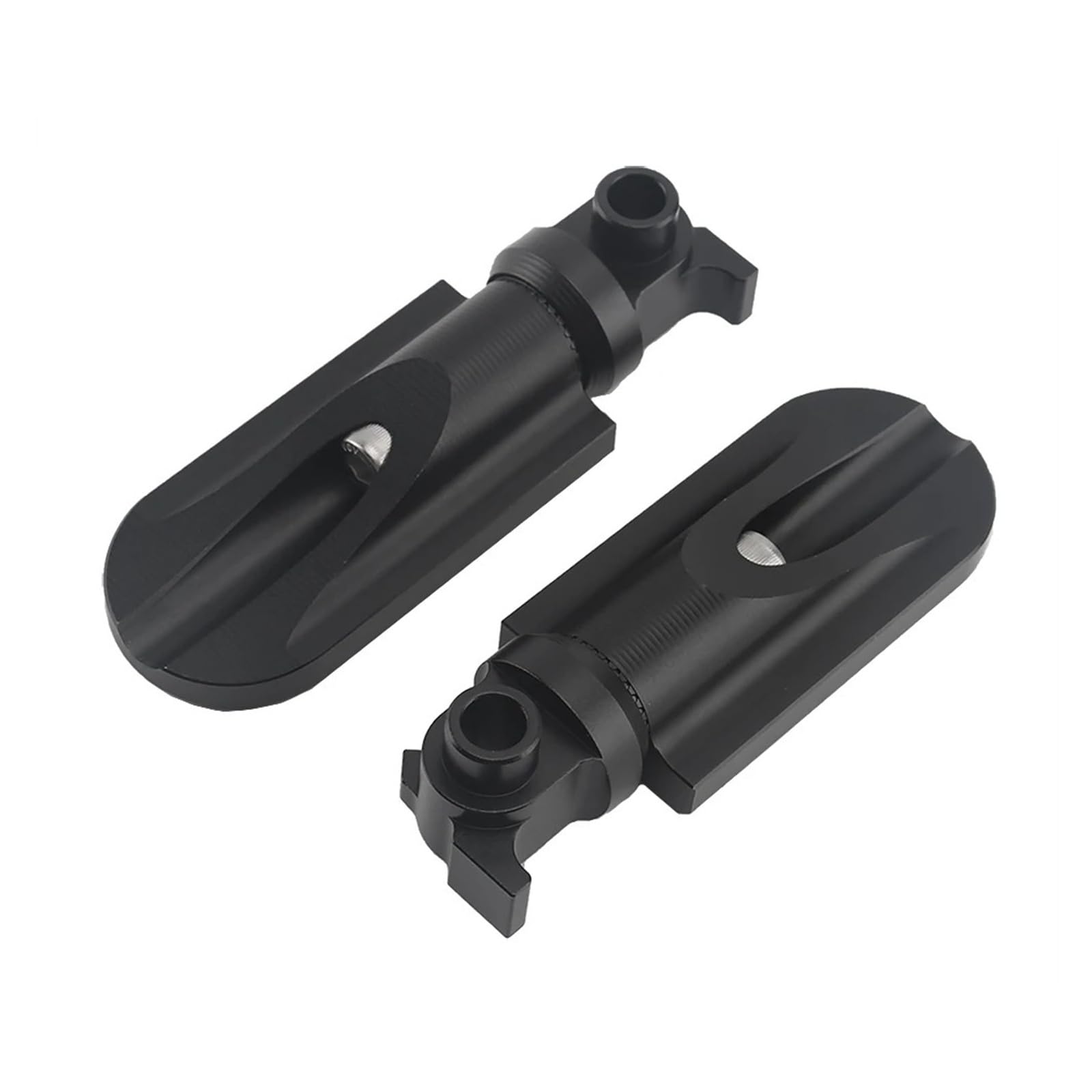 Poggiapiedi Anteriore For Moto Yamaha TENERE700 Tenere 700 Rally Edition 2020-2024 Pedane Poggiapiedi Pedale Poggiapiedi Pilota Accessori di aggiornamento di ricambio(Black)