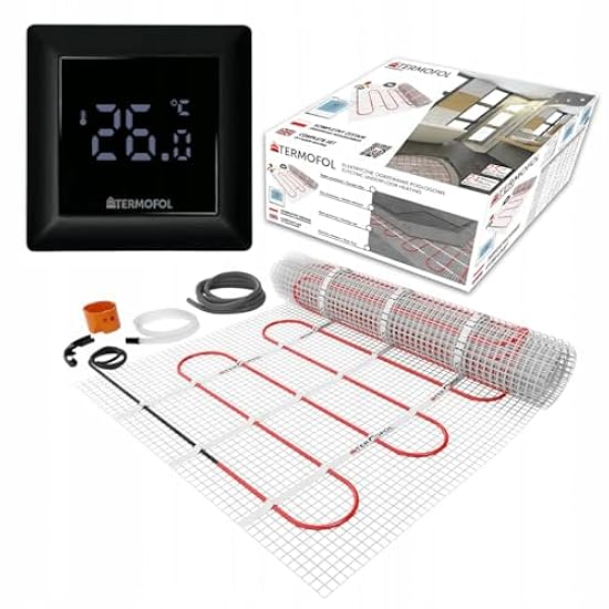 Kit Riscaldamento A Pavimento Elettrico 15m² - Termostato Intelligente H6, 150W/m² Per Interni - Foto 8