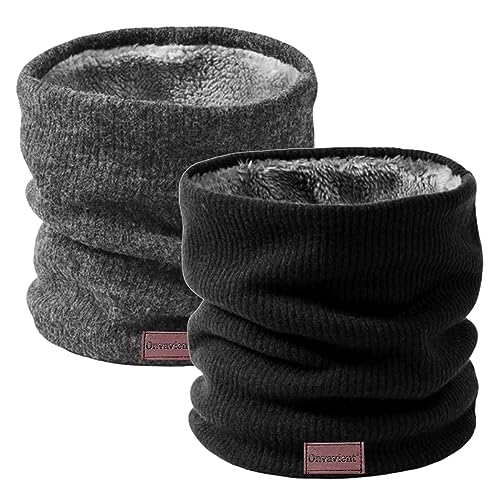 Image of Winter Scarf Neck Warmer Gaiter Face for Men Women Warm Fleece Ski