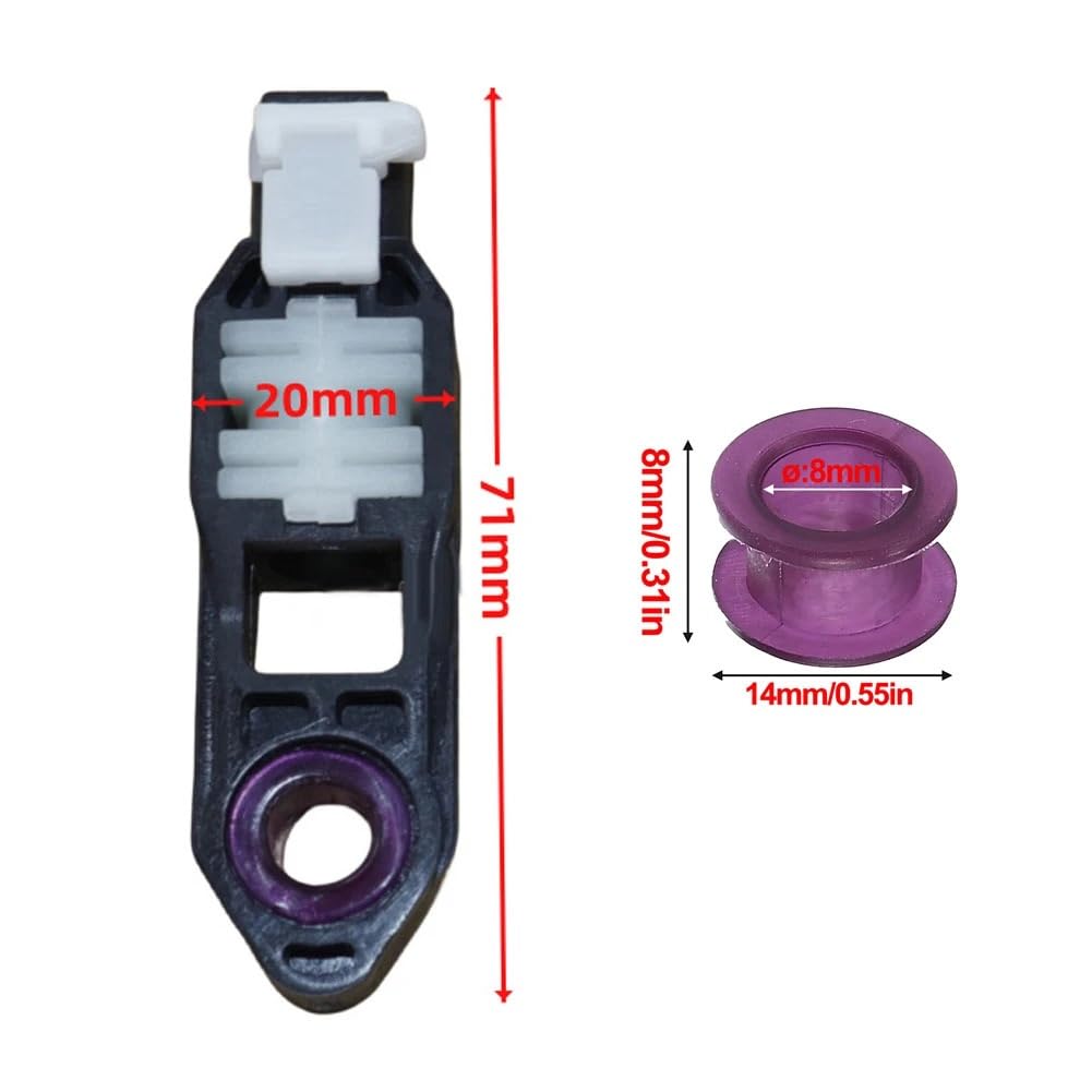 Amazon.com: Gear Shift Cable Bushing Repair Kit 5 Speed Gearbox