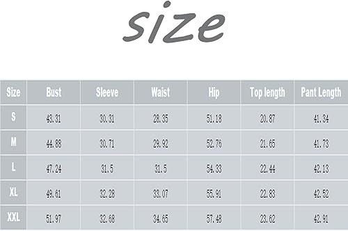 Miniatura 3 de YUTANRAL Conjunto deportivo de 2 piezas para mujer, talla grande, camisetas de cuello redondo, sudaderas con pantalones deportivos holgados para