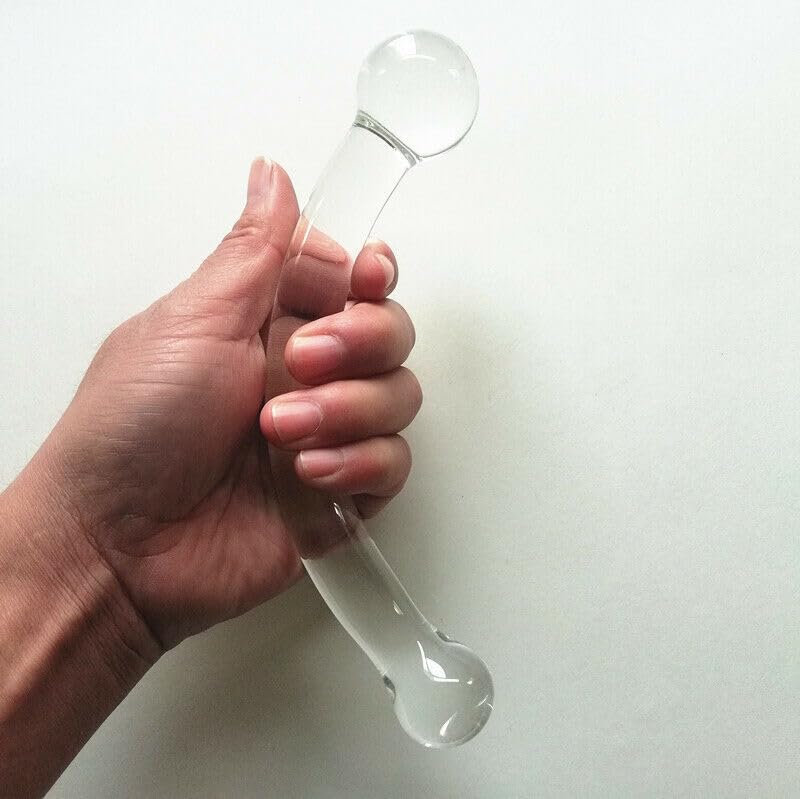 Vielretude Glas Anal Dildo Butt Plug G-Spot Massagegerät Wand Vagina Sexspielzeug – Bild 3