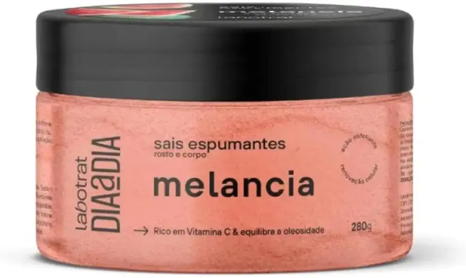 Labotrat Sais De Banho Espumantes Para O Rosto E Corpo Labotrat Melancia Esfoliante Renovação Celular 280G