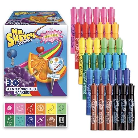 Mr. Sketch Scented Washable Markers, 36 Count Cover