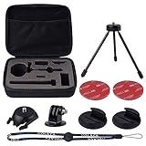 HOLACA Carrying Case Compatible for Rylo 360 Video Rylo A0101 360 Video Camera Including Tripod Curved Flat Mount Wrist Strap Tripod Adapter Stroage EVA Bag