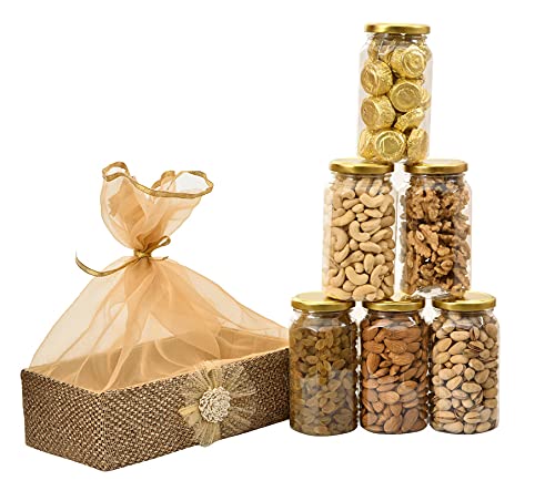 Giftrend New Year Gift Hamper with Chocolates and Dry Fruits