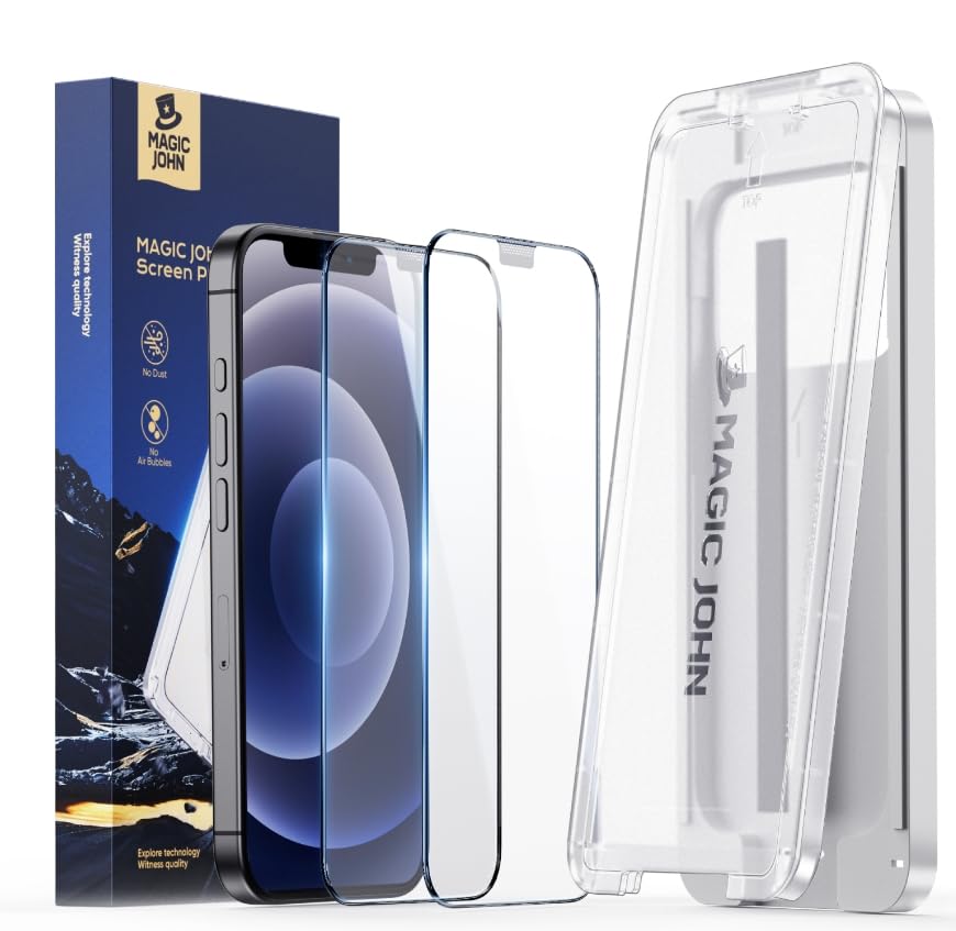 Protector Cristal Templado Iphone 12 Pro Marca MAGIC JOHN