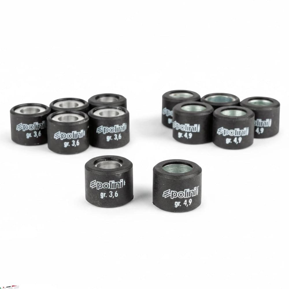 P O L I N I 241.301 Variatore HI-SPEED per Motore Minarelli Y a m a h a M B K - Compatibile con Booster, Aerox, Nitro, F12 Phantom, Scarabeo, SR 50, Ark - Kit Variatore Scooter 50cc 2T