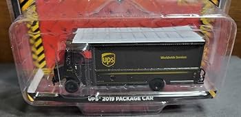 レア！チェイス！グリーンライト　UPS　2019　パッケージカー　1/64　新品 レアチェイスグリーンライト UPS 2019 パッケージカー 164 C チェイス