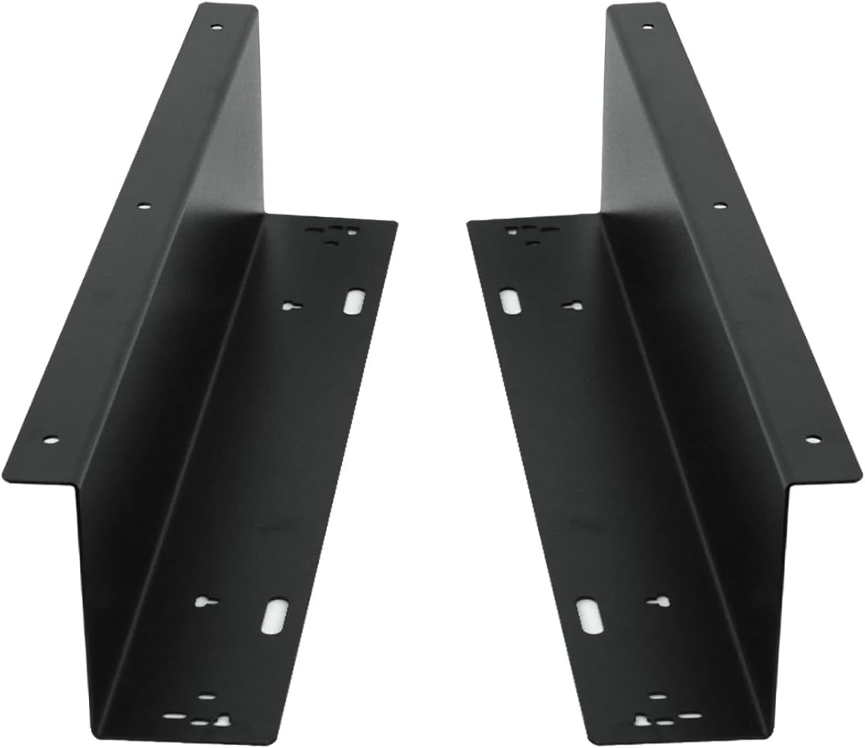 HK SYSTEMS Universal Under Counter Mounting Metal Bracket for 13",16",18" Cash Drawer, Black Color