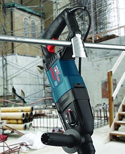 Bosch 11255VSR Bulldog Xtreme - 8 Amp 1 Inch Corded Variable Speed Sds-Plus Concrete/Masonry Rotary Hammer Power Drill with Carrying Case, Blue