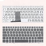 IFINGER Teclado Español Compatible con portátil HP Elitebook 2570P Marco Plata Ver Foto Repuesto Compaq