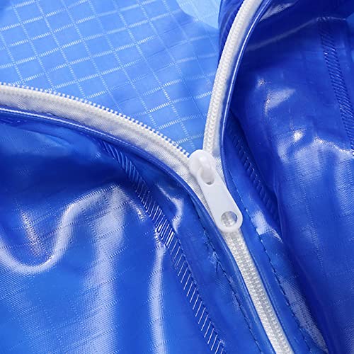 Impermeable de plástico para evitar ropa mojada traje de lluvia ligero unisex 4