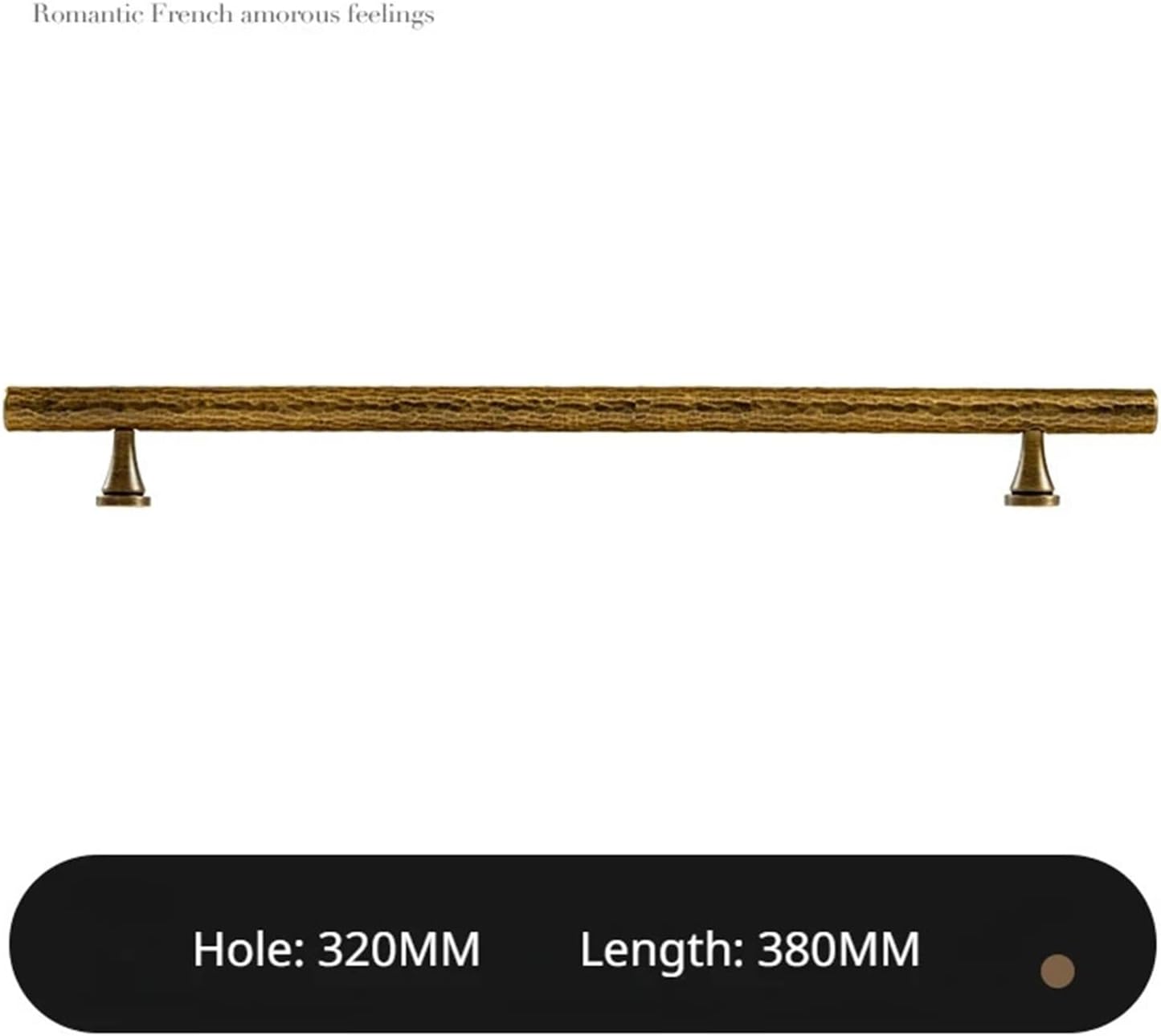 Retro Bronze Handmade Solid Brass Cabinet Door Knobs and Handles Furniture Cupboard Wardrobe Drawer Pull Antique T Bar Handles 1Pcs (Color : C-5955-Chui-320)