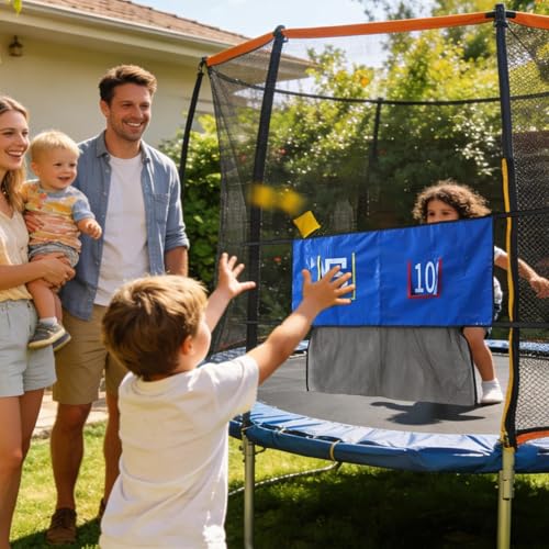 Filet de lancer pour trampoline enfants avec cible en PVC étanche