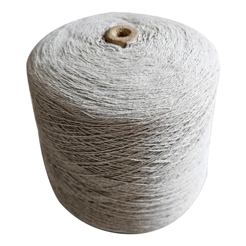 Hilo de algodón y lino natural de 100 metros para crear bisutería artesanal y macramé mini 2