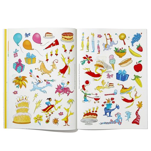 Dr. Seuss: Happy Birthday To You Sticker Activity Book: Includes Puzzles, Cards, and Over 50 Stickers (Dr. Seuss Coloring & Activity Books) - Image 4