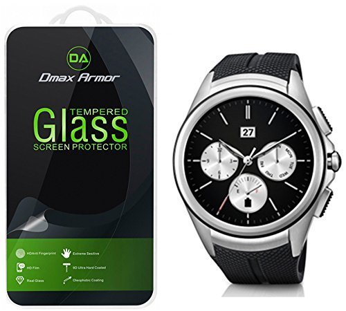 Dmax Armor for LG Urbane 2nd Edition LTE Glass Screen Protector, [Tempered Glass] 0.3mm 9H Hardness, Anti-Scratch, Anti-Fingerprint, Bubble Free, Ultra-Clear