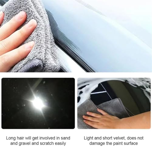Chiffon serviette de lavage voiture 30x30cm super absorbante - 5